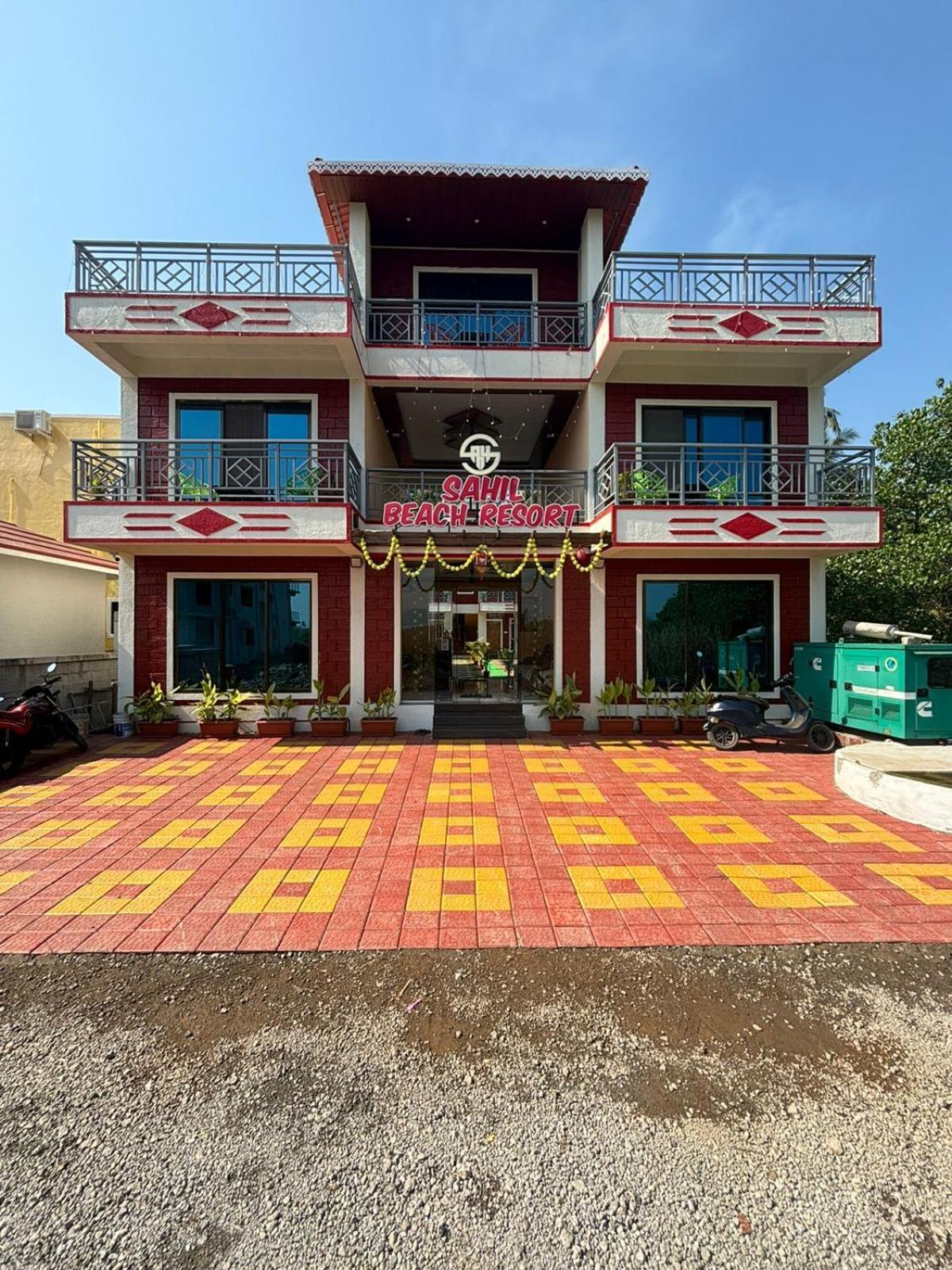 Sahil Beach Resort آليباغ المظهر الخارجي الصورة
